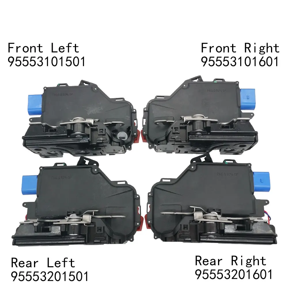 Actuador de cerradura de puerta para PORSCHE CAYENNE, 2003-2010, 95553101501, 95553101601, 95553201501, 95553201601