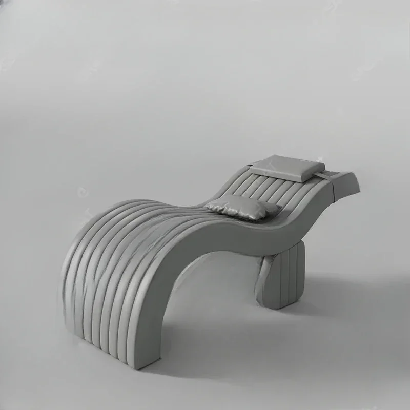 

Pink leather beauty salon spa makeup bed