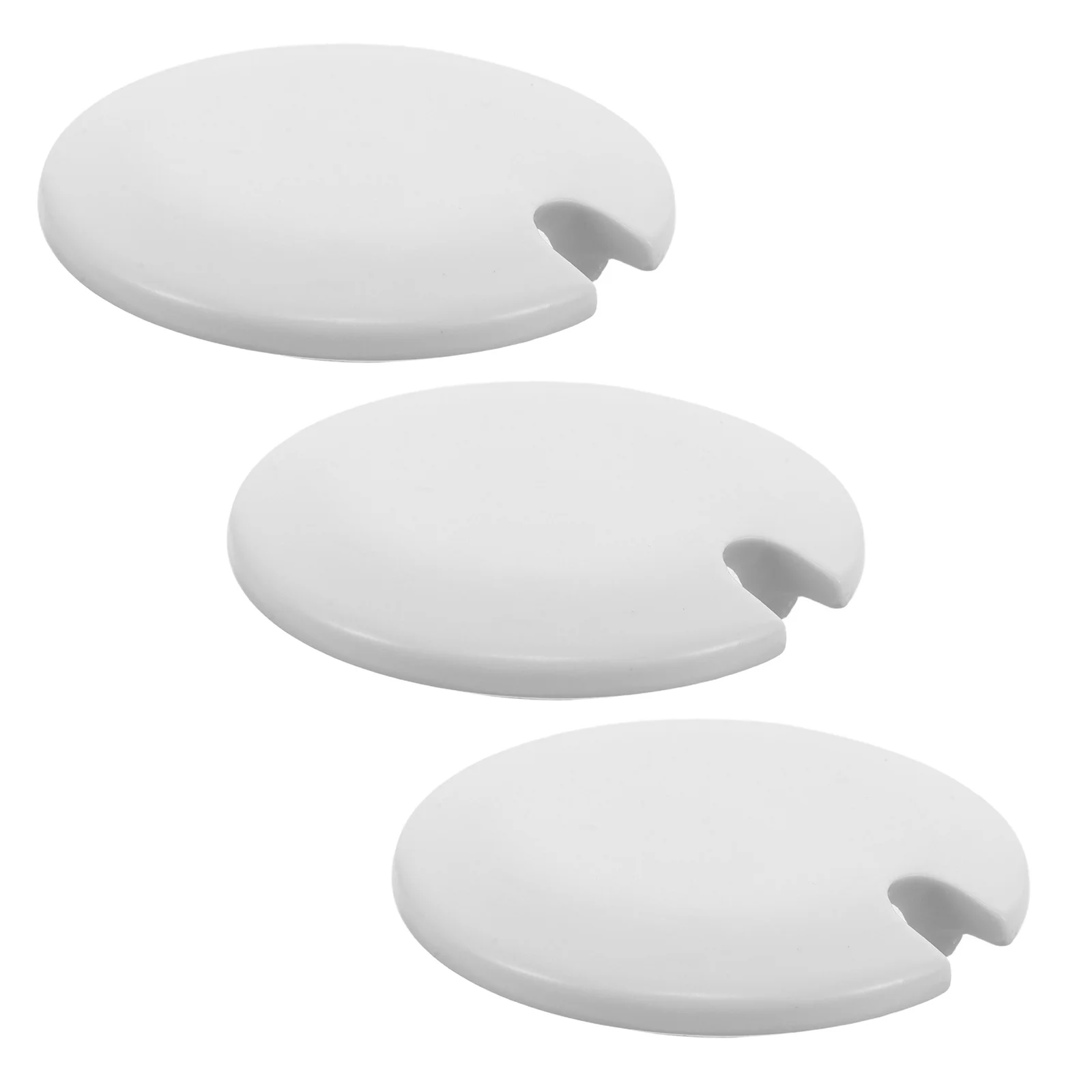 

3Pcs Ceramic Coffee Mug Lids Replacement Covers for Tea Cups 6.4cm Inner Diameter Drink Lid Covers for Mugs Mug Lid Ceramic