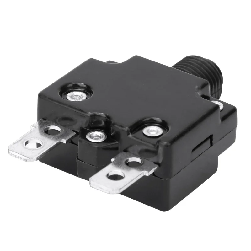5pcs Electric Air Compressor Circuit Breaker Overload Over Current Protection Switch15A