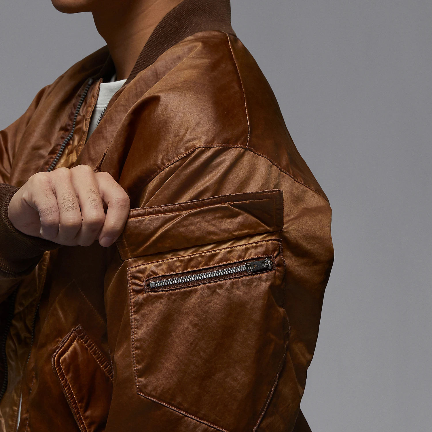 Nike genuine Spring New Men's Loose Sport Zip-Up Jacket FN6544-231