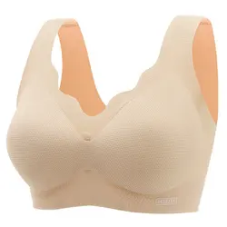 Women's Padded Anti-sagging Postpartum Non-wired Nursing Bra Available In Multiple Sizes Wearable All Seasons For Pregnant Women