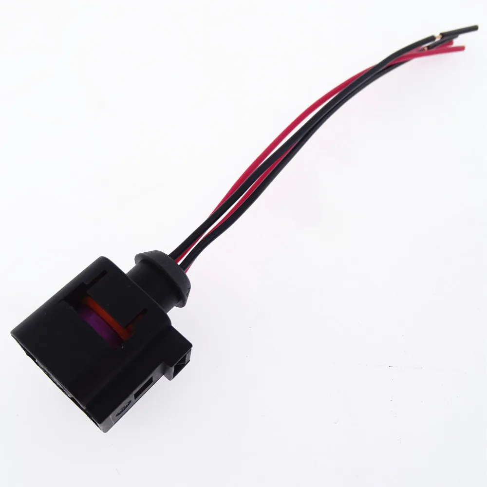 4 Pin 4B0973712 Water Temperature Sensor Connector Plug Housing Socket For VW Passat B5 Jetta MK6 Golf MK4 Bora Audi A3 A4 A6 Q5