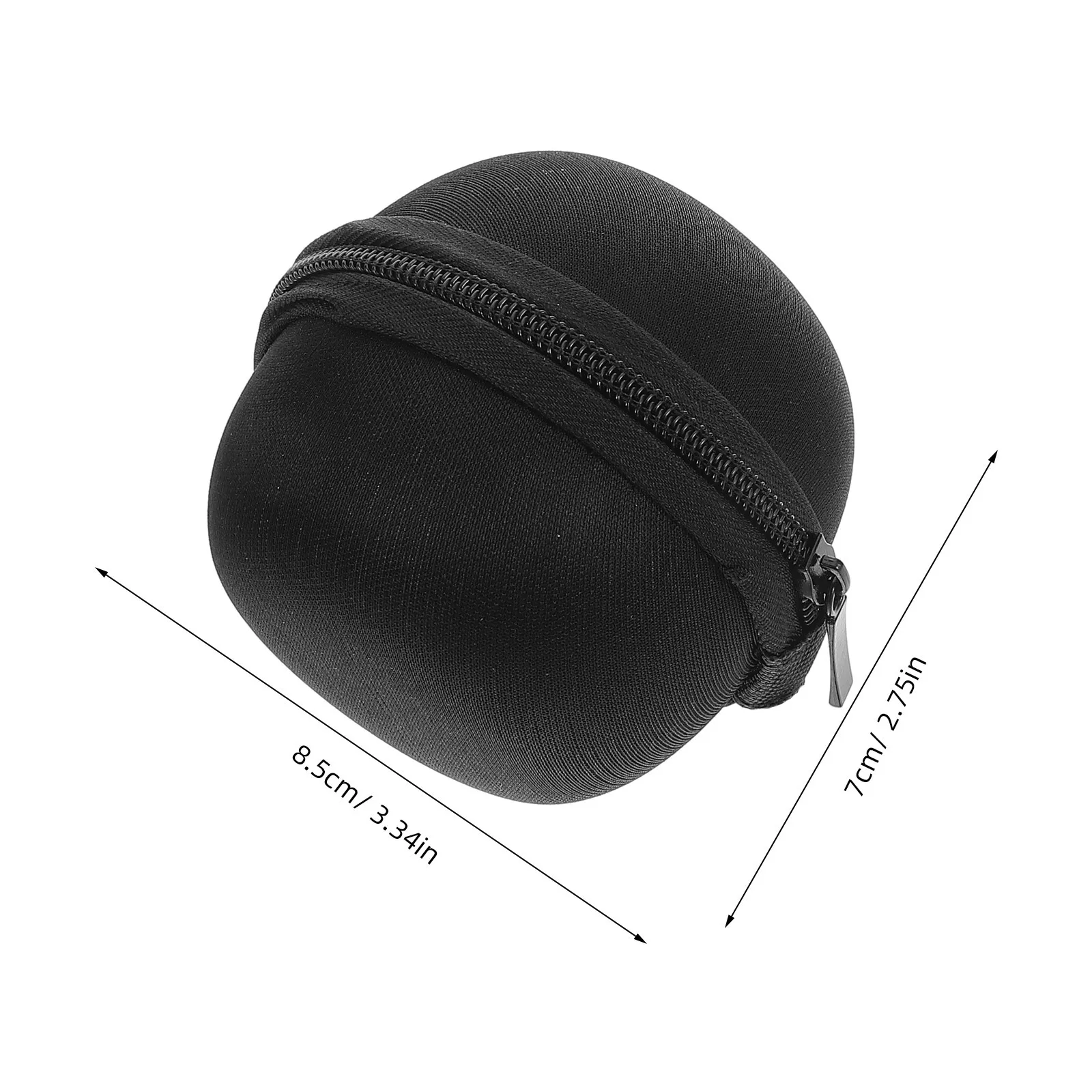 Bolsa de armazenamento de bola de força de aperto, organizador compacto, à prova d'água, interior macio, alça de transporte para viagens fitness