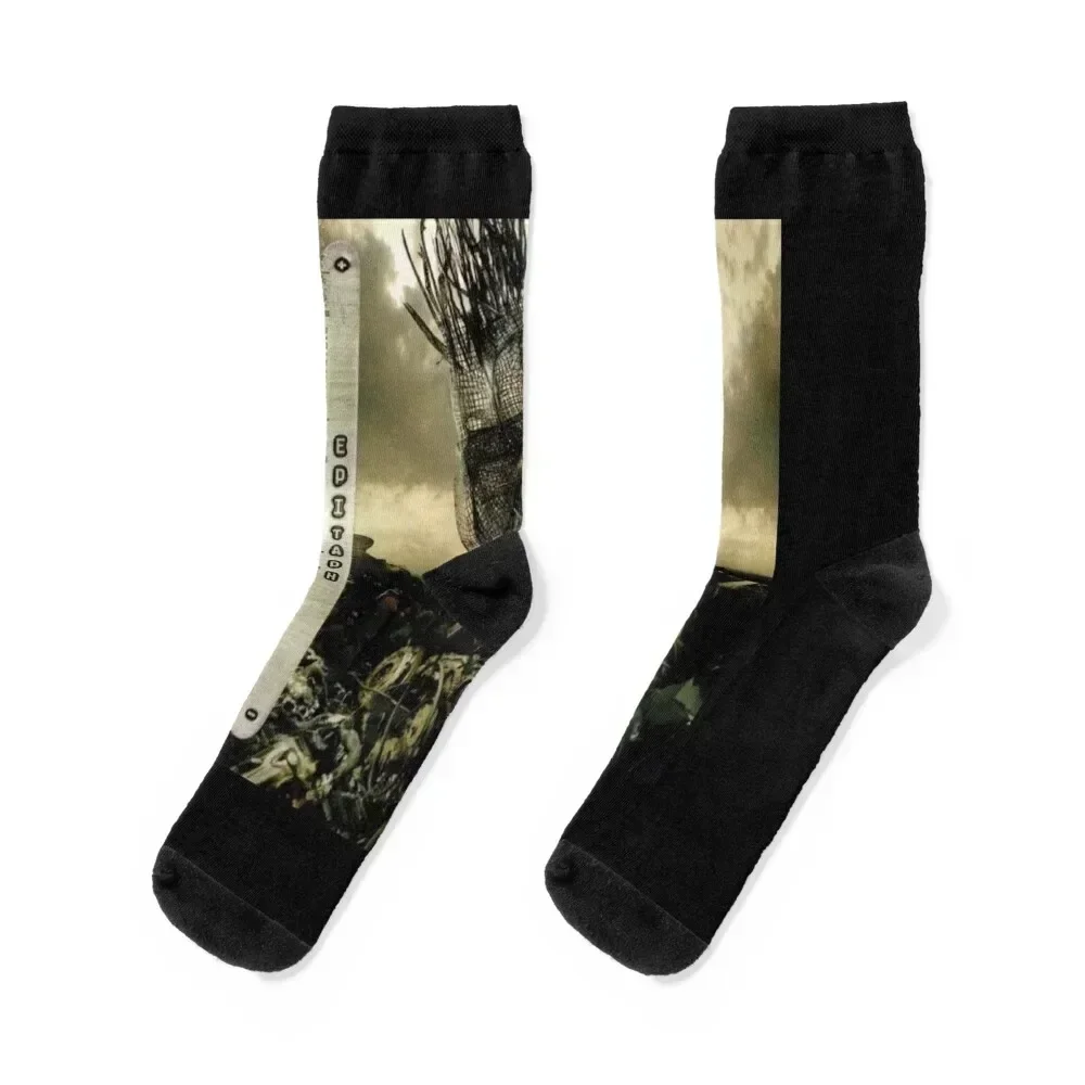 

FRONT LINE ASSEMBLY MUSIC SRTWORK Socks japanese fashion Run hiking sports and leisure Socks Female Men's