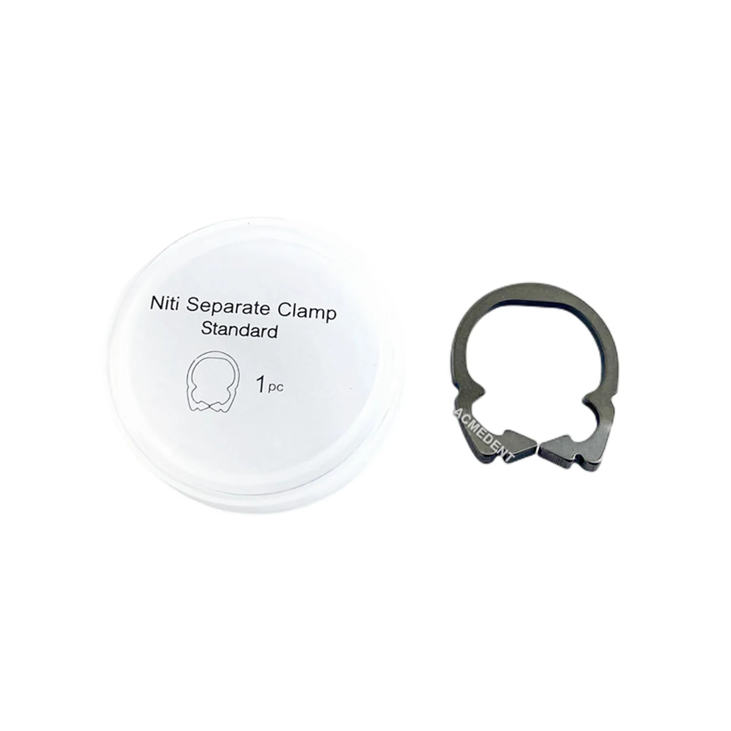 

1Piece Dental Titanium Alloy Ring Matrix Clamp Separator Rings Fits PacDent Matrix Fixed Clamps Autoclavable