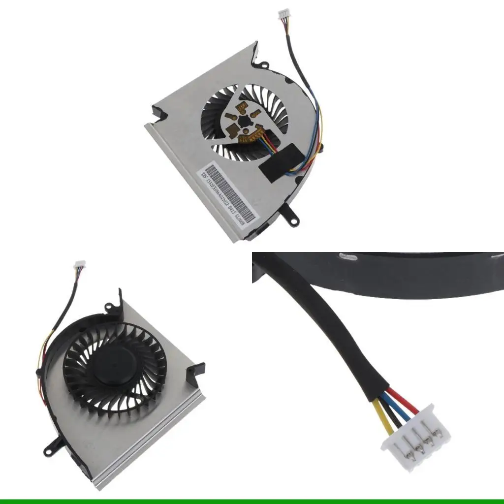 

U55C CPU GPU Cooling Fan For MSI GE75 GP75 GL75 WE75 MS-17E2/E4/E7 Cooling Fan Cooler Cpu Cooling Fan Radiator Replacement