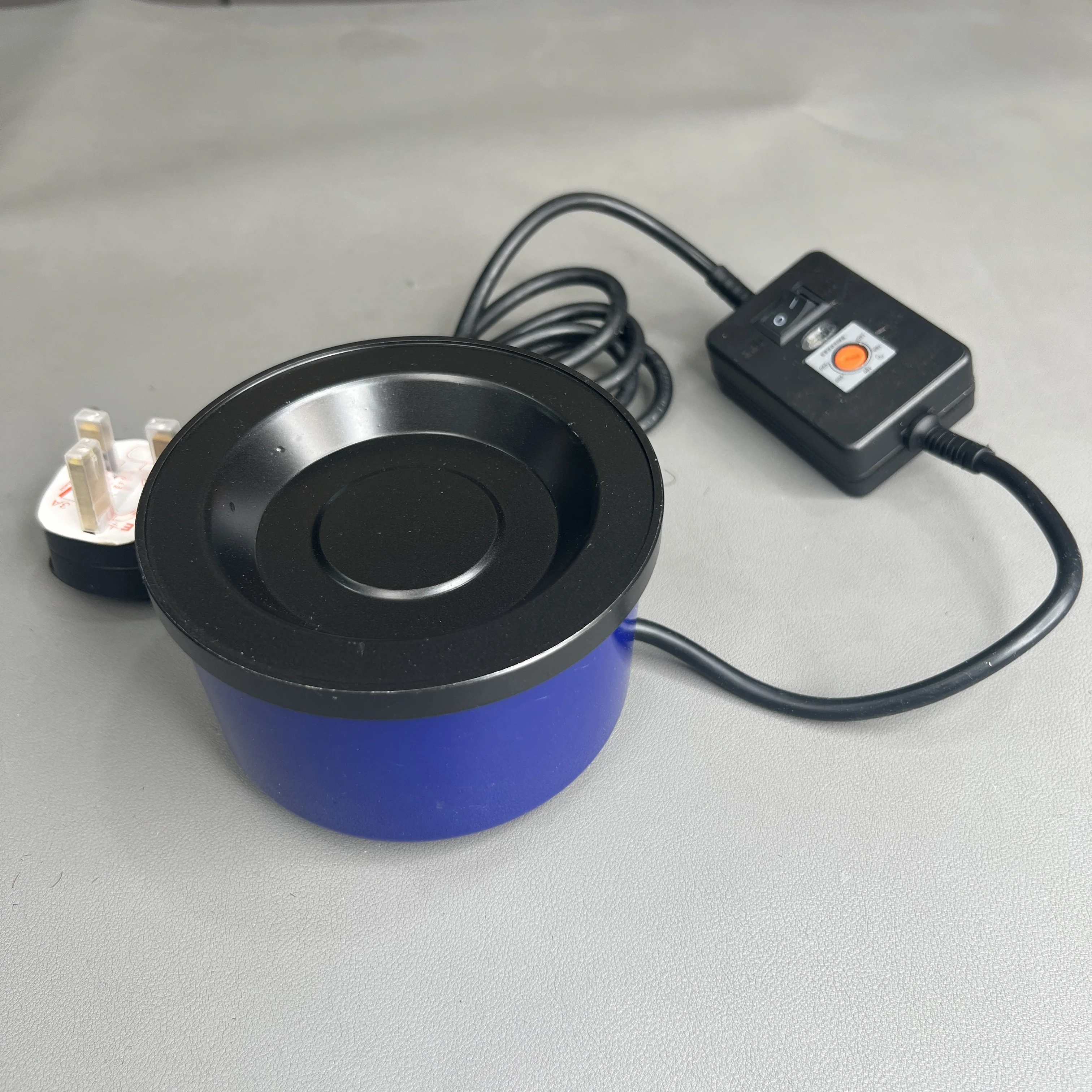 

（Big disount）Portable Mini Hot Melt Glue Hot Pot Keratin Glue Melting Stove Temperature Adjustable Pot for Hair Bonded Extension
