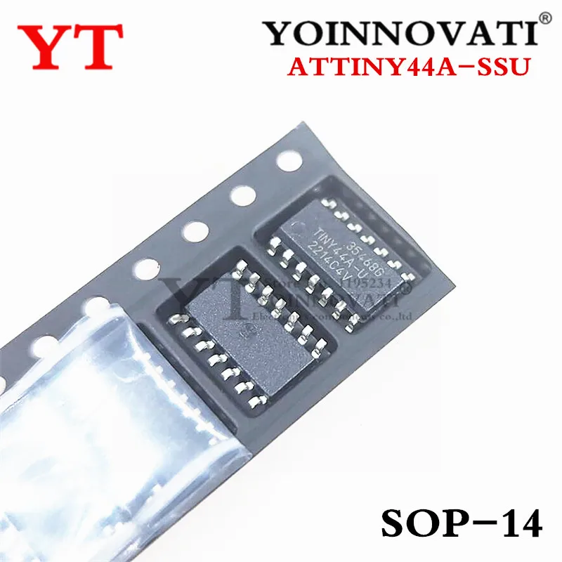 5-20PCS  ATTINY44A-SSU ATTINY44A ATTINY44 MCU 8BIT 4KB FLASH SOP-14 IC