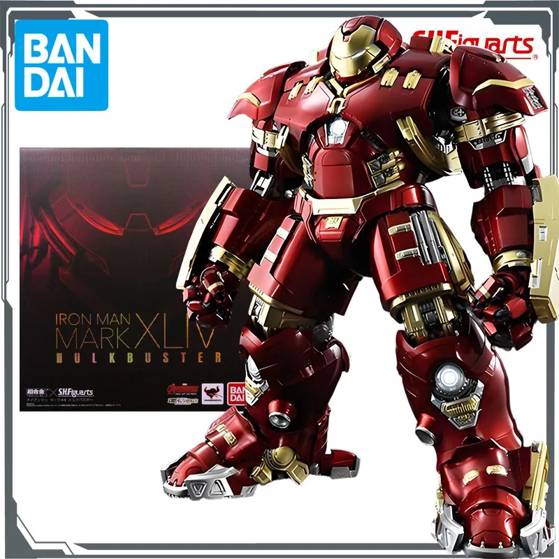 

BANDAI оригинальные S.H.Figuarts анти-Халк 250 мм доспехи аниме фигурки игрушки для мальчиков Рождественский подарок Коллекционная модель украшения