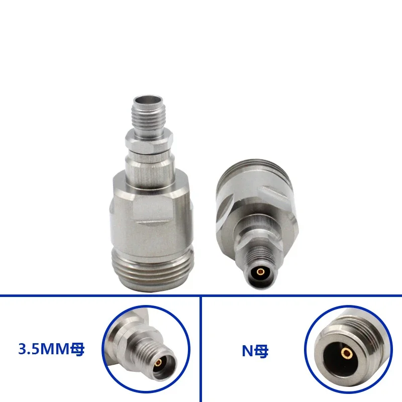 

High Frequency Millimeter Wave Adapter N Female Head to 3.5 Female Head Stainless Steel 18GHz for Electronic Components Market