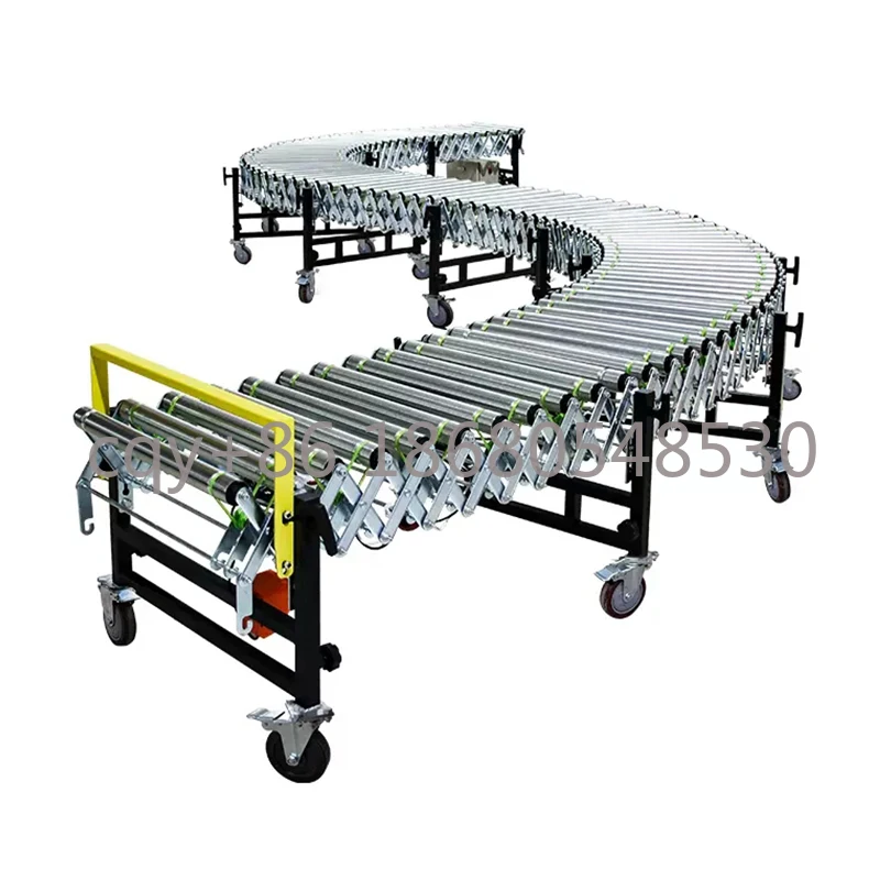 

RD Adjustable Speed Powered Roller Conveyor for Packaging Lines - 0.5-10m/min, ISO Certified