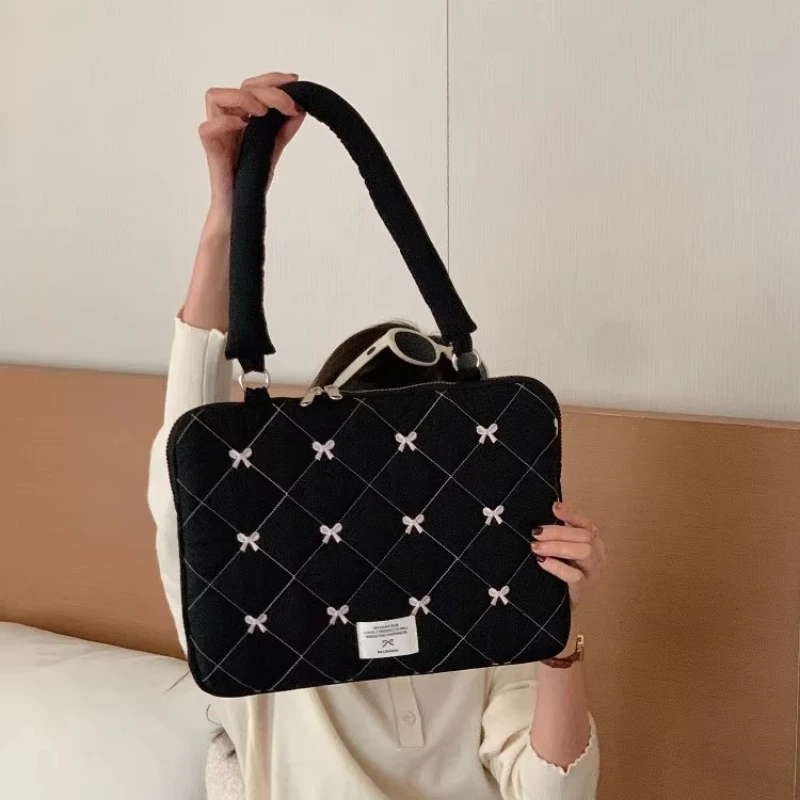 Laptop Handbag for Apple M4/13air/Lenovo ThinkBook /Huawei MateBook D16 Sweet and Versatile Laptop Bag Computer Accessories Gift