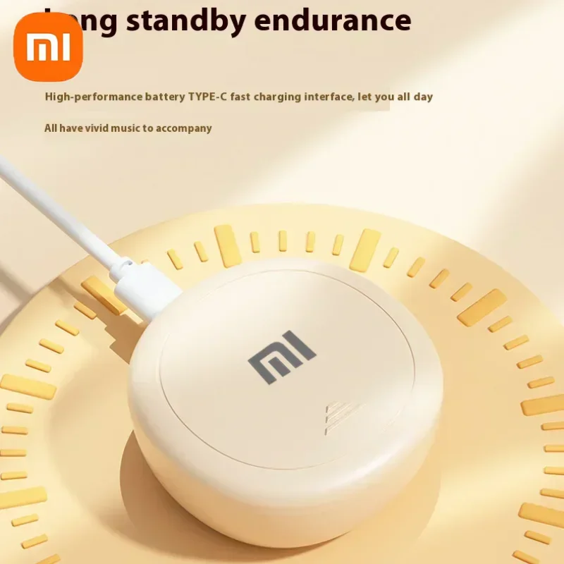 سماعات أذن Xiaomi TWS Sleep اللاسلكية Bluetooth5.4 داخل الأذن سماعات ستيريو مخفية مزودة بخاصية إلغاء الضوضاء مع ميكروفون