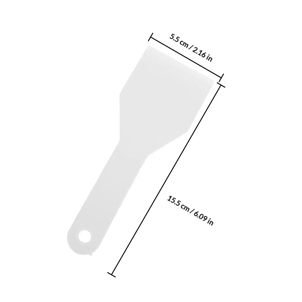 6pcs Deicing Shovel Premium Plastic Freezer Defroster Refrigerator Ice Scraper Thick Layer Removal Kitchen Tool
