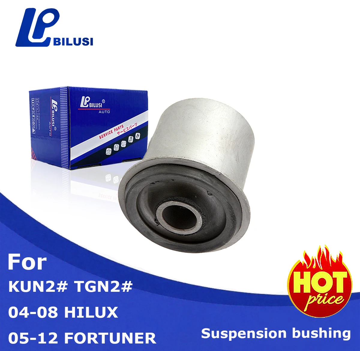 

Bilusi 486320K040 48632-0K040 Передний верхний рычаг подвески правый/левый для Toyota Fortuner Hilux