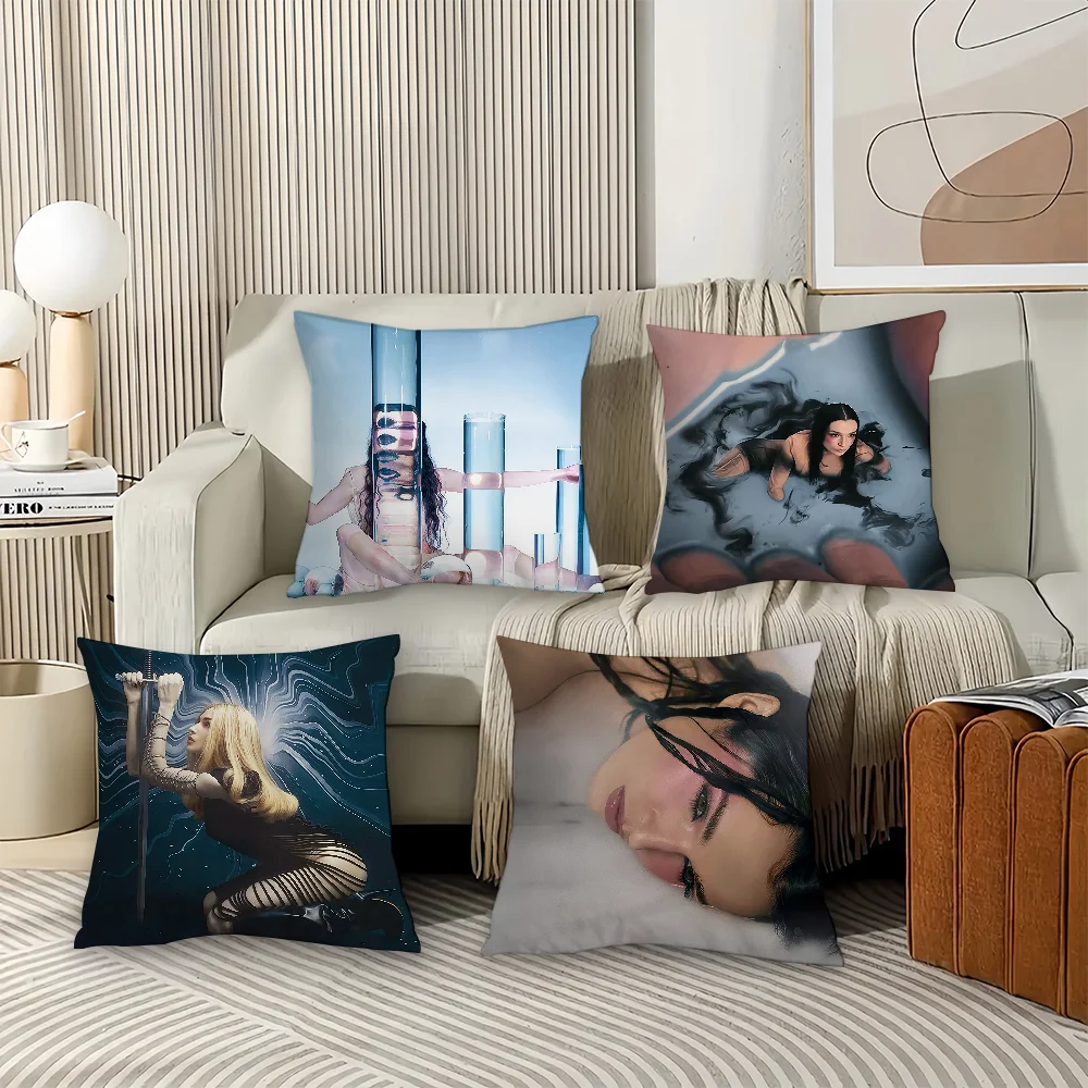 Singer Poppy Empty Hands Hot Album Pillow Case Office Cushions Suitable For Sofa Car Bedroom Decorative Cushion Cover