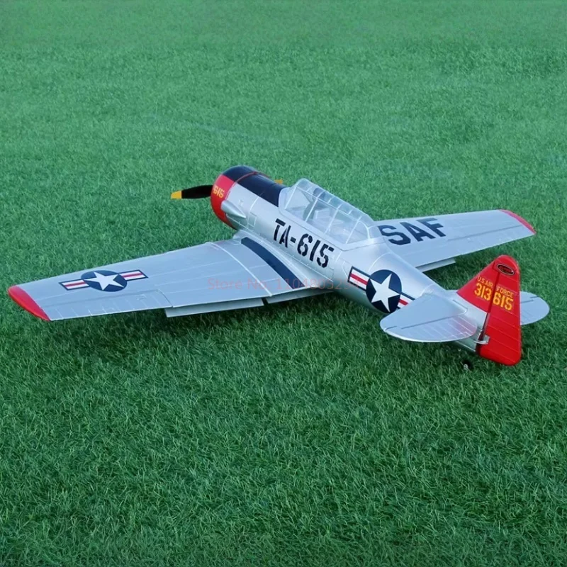 Dynam At6 Texan With A Wingspan Of 1.4 Meters Looks Like A Real World War Ii Model Fixed Wing Airplane Model Casual Toy Gift