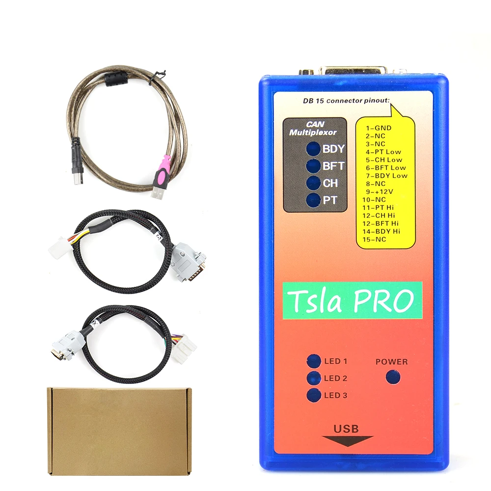 Tsla PRO Scanner Diagnostic and Programming Tool for TESLA S, X, 3 view 6