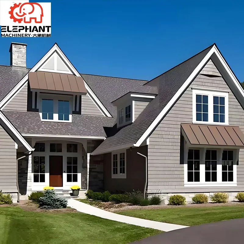 High-quality and latest design prefabricated light steel structure villa housing products light steel villa housing