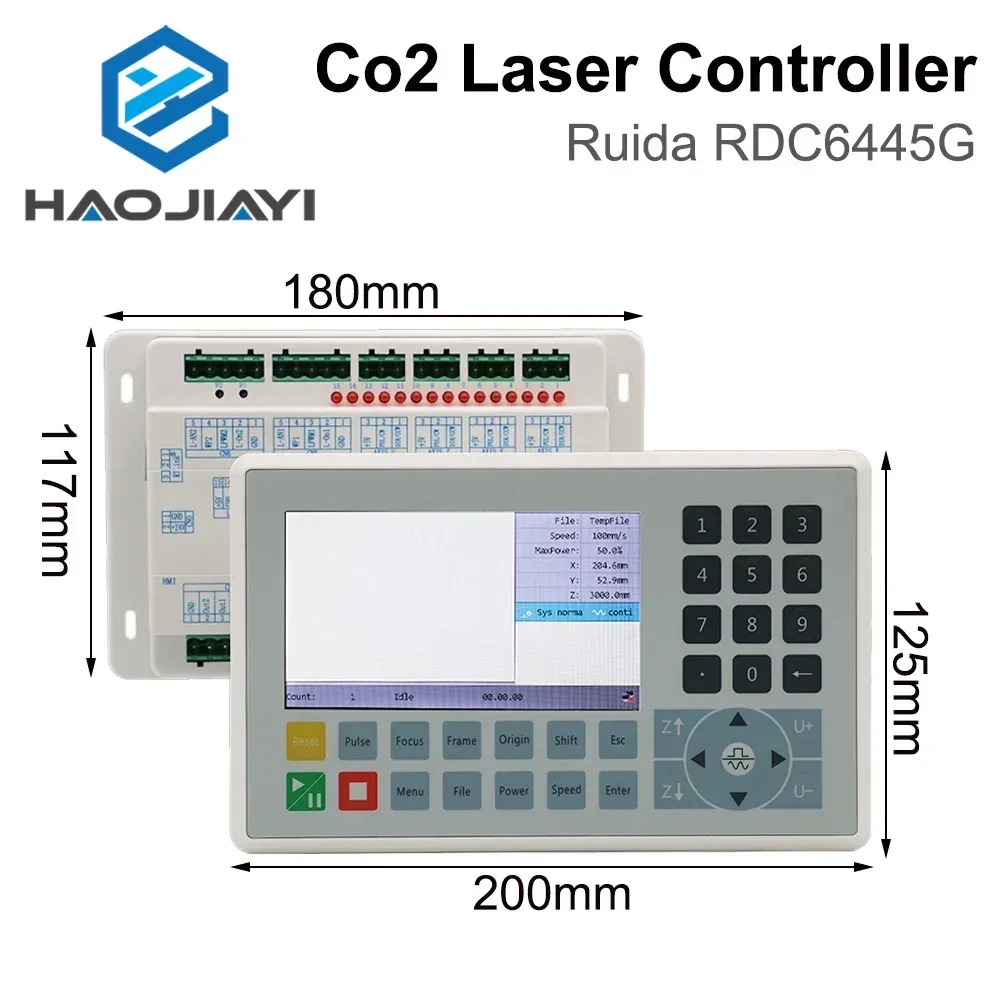 HAOJIAYI Ruida RDC6445 RDC6445G/S Controller for Co2 Laser Engraving and Cutting Machine Upgrade RDC6442 RDC6442G Controller