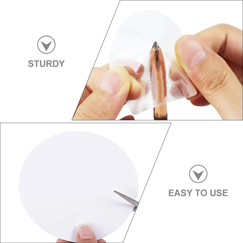 

10Pcs Inflatable Swim Ring Repair Patch PVC Self-Adhesive Sturdy Leakproof Mend for Boat Kayak Air Mattress Tent