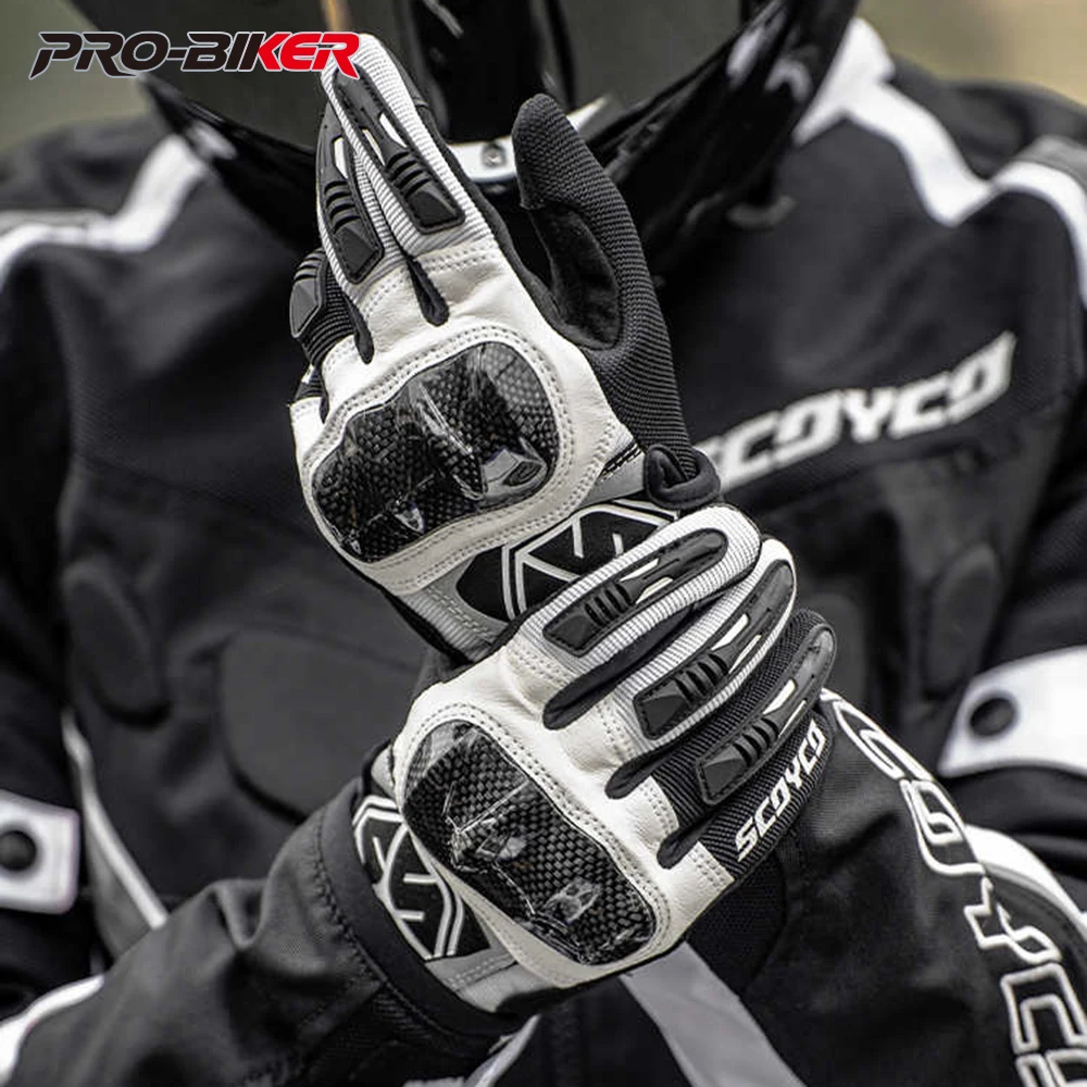

SCOYCO летние мотоциклетные перчатки из углеродного волокна Guantes Moto Anti-fall Guantes Para Motos Guantes Para Motos Motocross Protect Gear