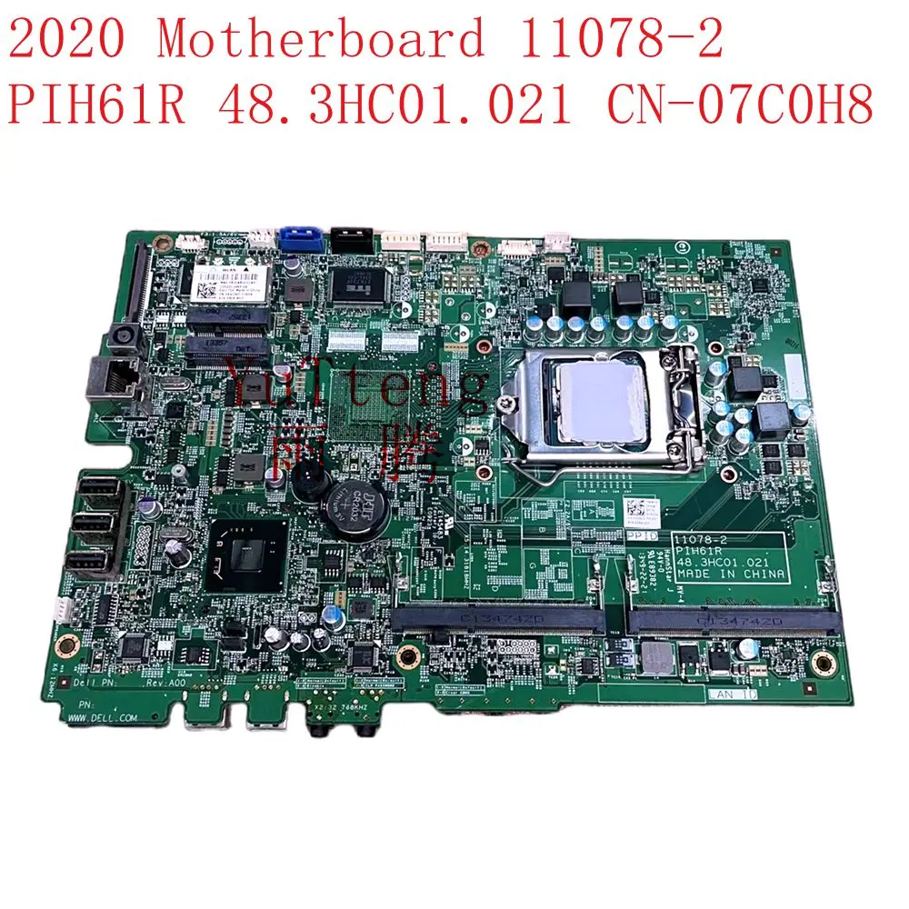 For Dell INSPIRON ONE 2020 Motherboard 11078-2 PIH61R 48.3HC01.021 CN-07C0H8 07C0H8 7C0H8 Mainboard 100% tested fully work