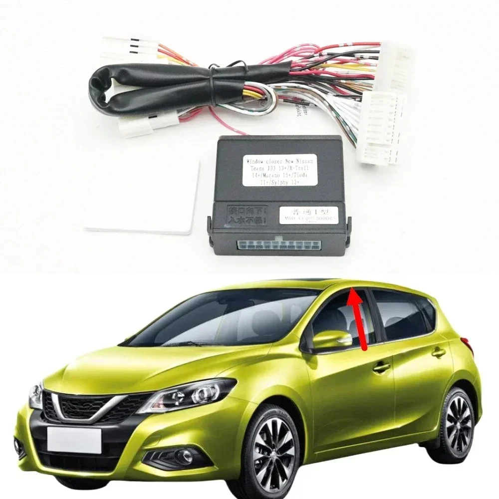 Automatic Power Window Glass Closer Open Control Module Kit For Nissan X-Trail Qashqai Tiida Teana Muanro Sylphy Sentra