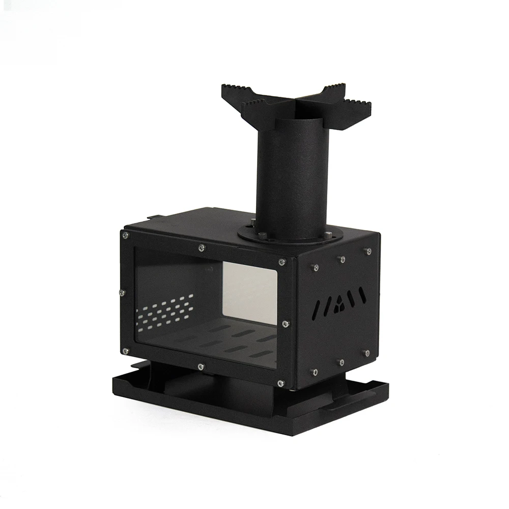 New Arrival Mini Wood Camping Stove Portable Tabletop Wood Cooking Stove Tent Stove