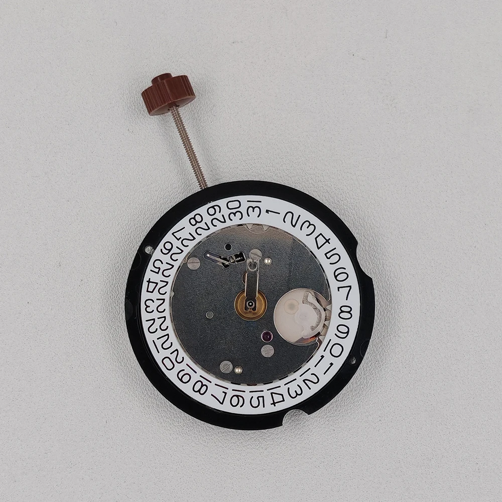 Modificación del movimiento del reloj de cuarzo Ronda 505-3 Reemplace el mecanismo de pieza 505-3H Batería de movimiento incluida Rueda de fecha en posición 3H