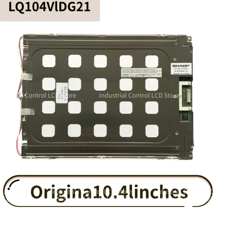 Painel de exibição TFT LCD, novo, LQ104V1DG21, LQ104V1DG11, LQ104V7DS01, 10,4"