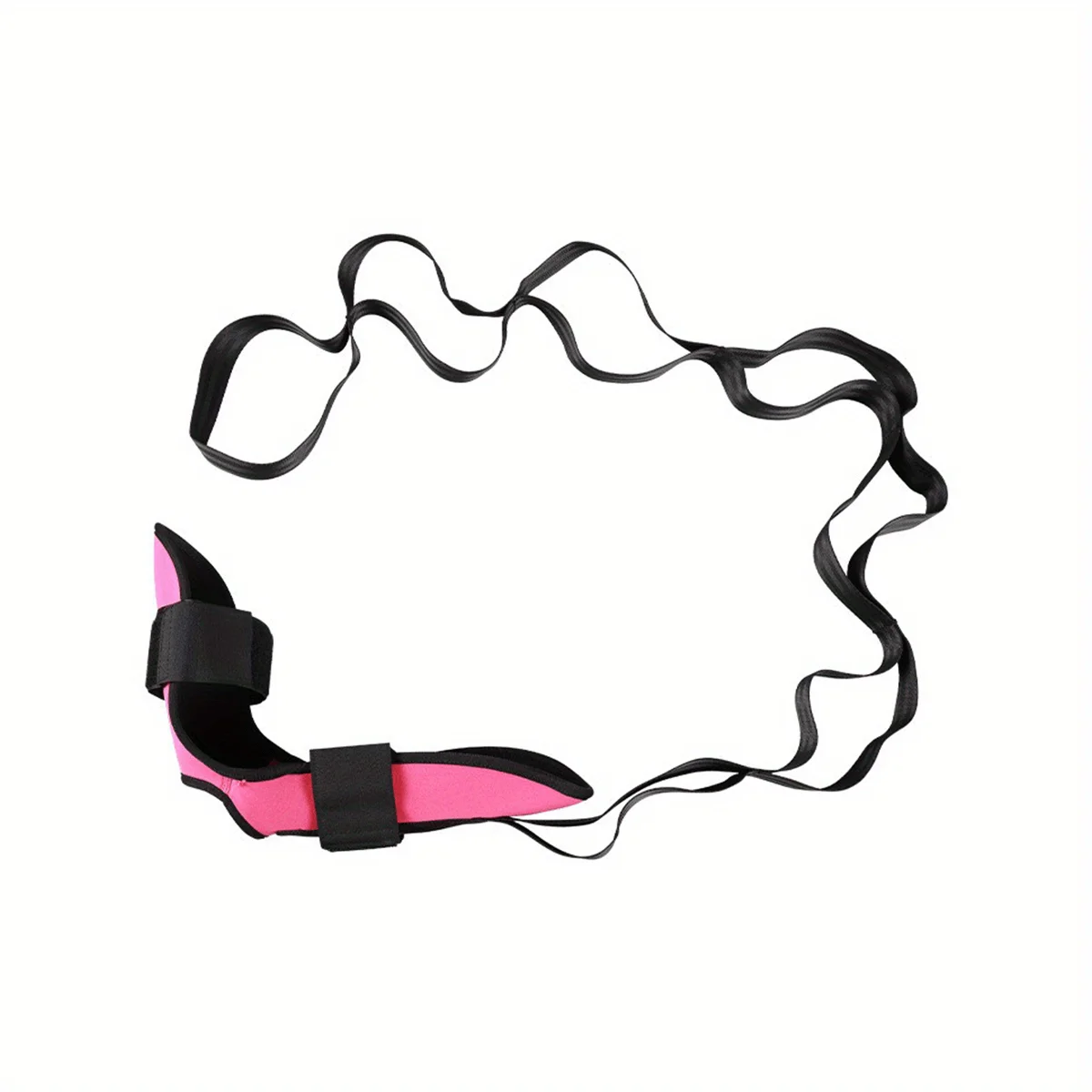 معدات التدريب على إعادة التأهيل رباط تمتد حزام الكاحل المشترك تصحيح قطرة القدم السكتة الدماغية شلل نصفي اليوغا تمتد حزام