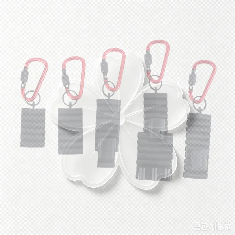 Portable Rubber Screwdriver Bit Holder With Carabiner Keychain Bits Holder Multi Cross Driver Bit Organizer Sleeve Holder