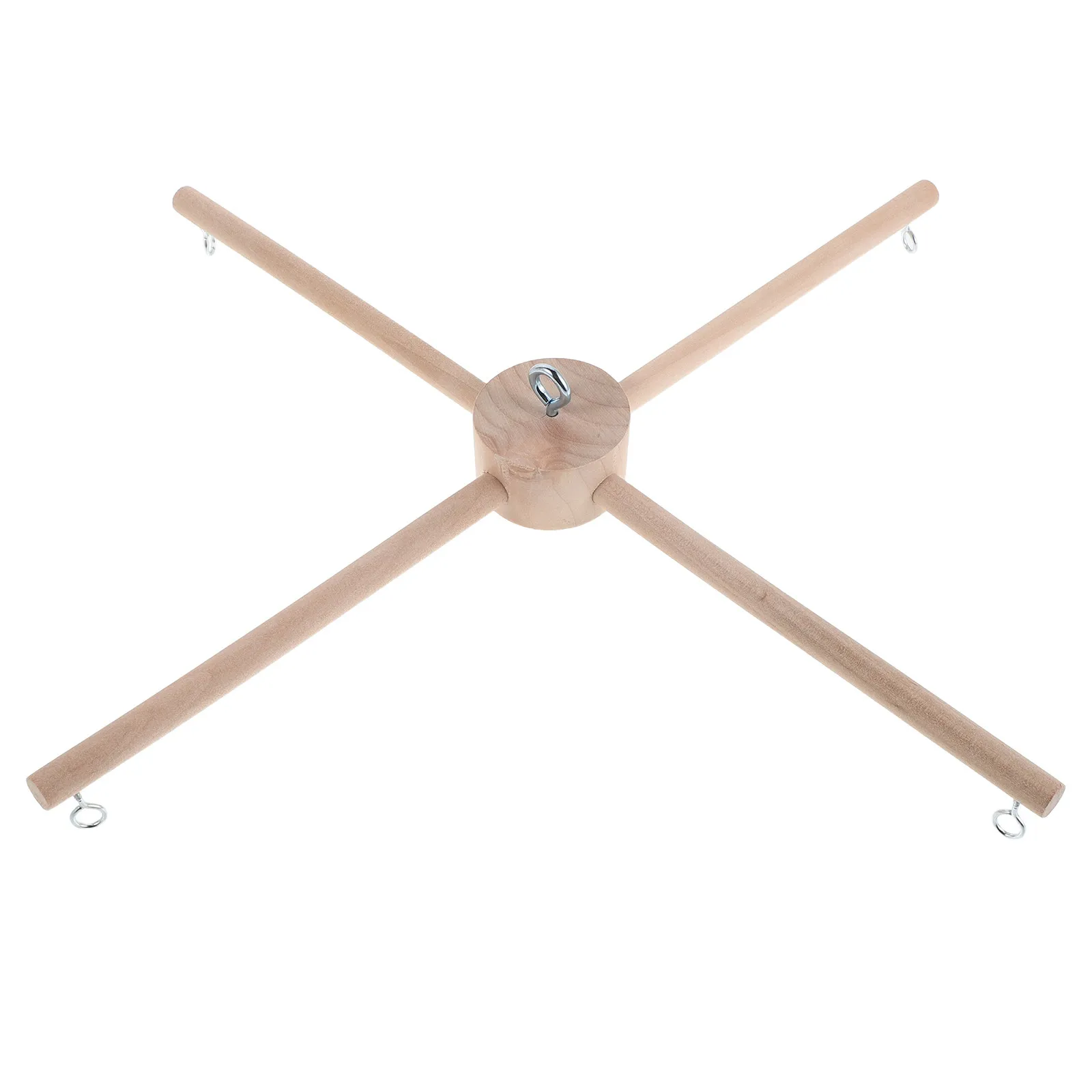 Mobile Kit Frame Wooden Wind Chime Equipment Hanger DIY Indoor Outdoor Wind Chime Stand Display Rack for Porch Deck Garden