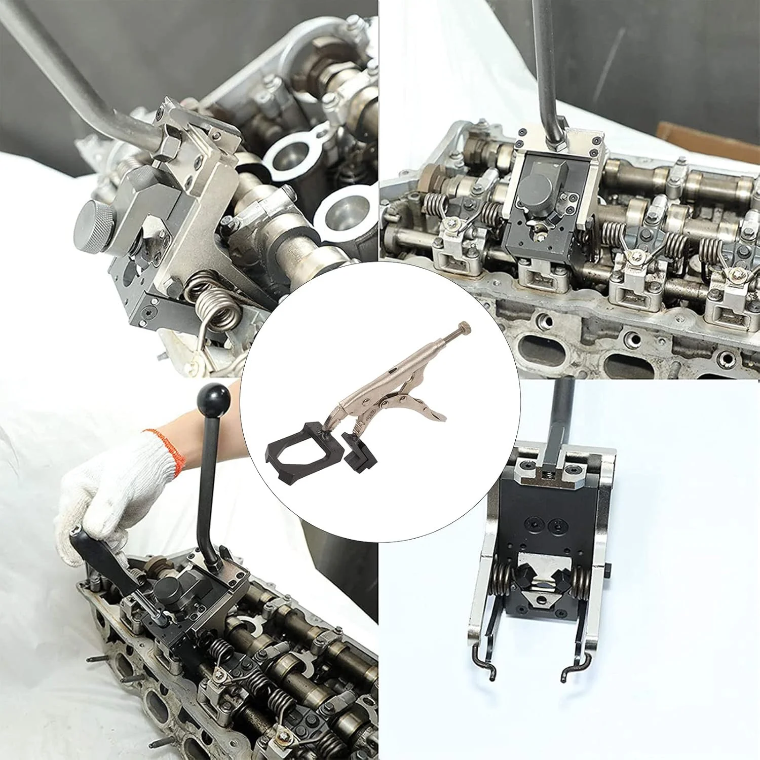 Valve Pressure Spring Compressor Removal Remover Installer Tool Pliers for BMW Mini N12 N16 N18