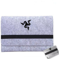 Customized Dust and Fall Resistant Felt Bag for Razer Gaming Laptop Inner Sleeve 13.3 14 15.6 16 17.3 18 inch Storage Power Bag