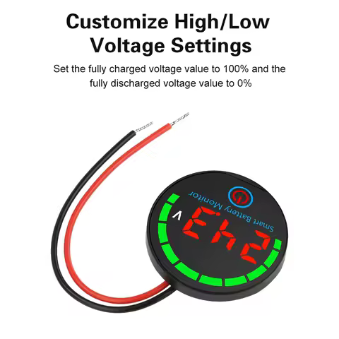 DC 7-55V 3S-14S Acid/Lithium Universal Battery Charge Indicator Board Battery Level Indicator Voltage Battery Charging Tester