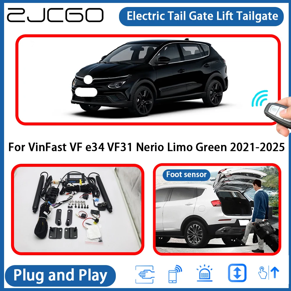 

for VinFast VF e34 VF31 Nerio Limo Green 2021-2025 Automatic Powered Tailgate Power Liftgate Electric Tail Gate Lift