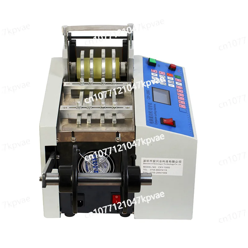 Automatic Bellows Pipe Cutting Machine Heat Shrinkable Tube Plastic Straw Cutting Machine Silicone Strip Electronic Cable