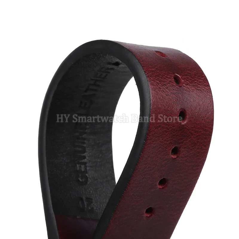 18mm 19mm 20mm 21mm 22mm 24mm cinturino orologio in pelle per Seiko per Rolex cinturino da polso retrò pelle di vitello accessori braccialetto universale