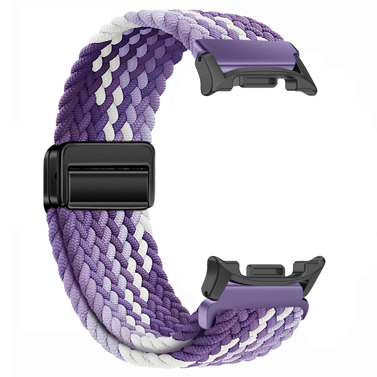 Magnetic Nylon Strap for Samsung Galaxy Watch 8 40mm 44mm Bracelet for Samsung 8 Classic 46mm Adjustable Band