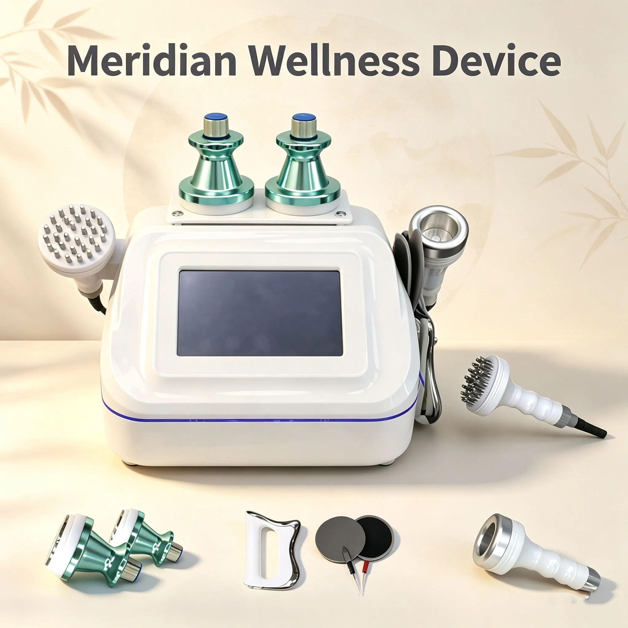 San Tong Master Meridian Health Instrument Micro Current Therapy Dredging Scraping Cupping Beauty Salon Special