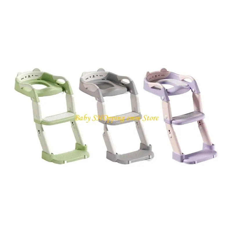 

23GD Эргономичный 3 в 1 Пластиковый туалетный табурет для детей с 5 регулируемой высотой и невозможным базовым складным учебным