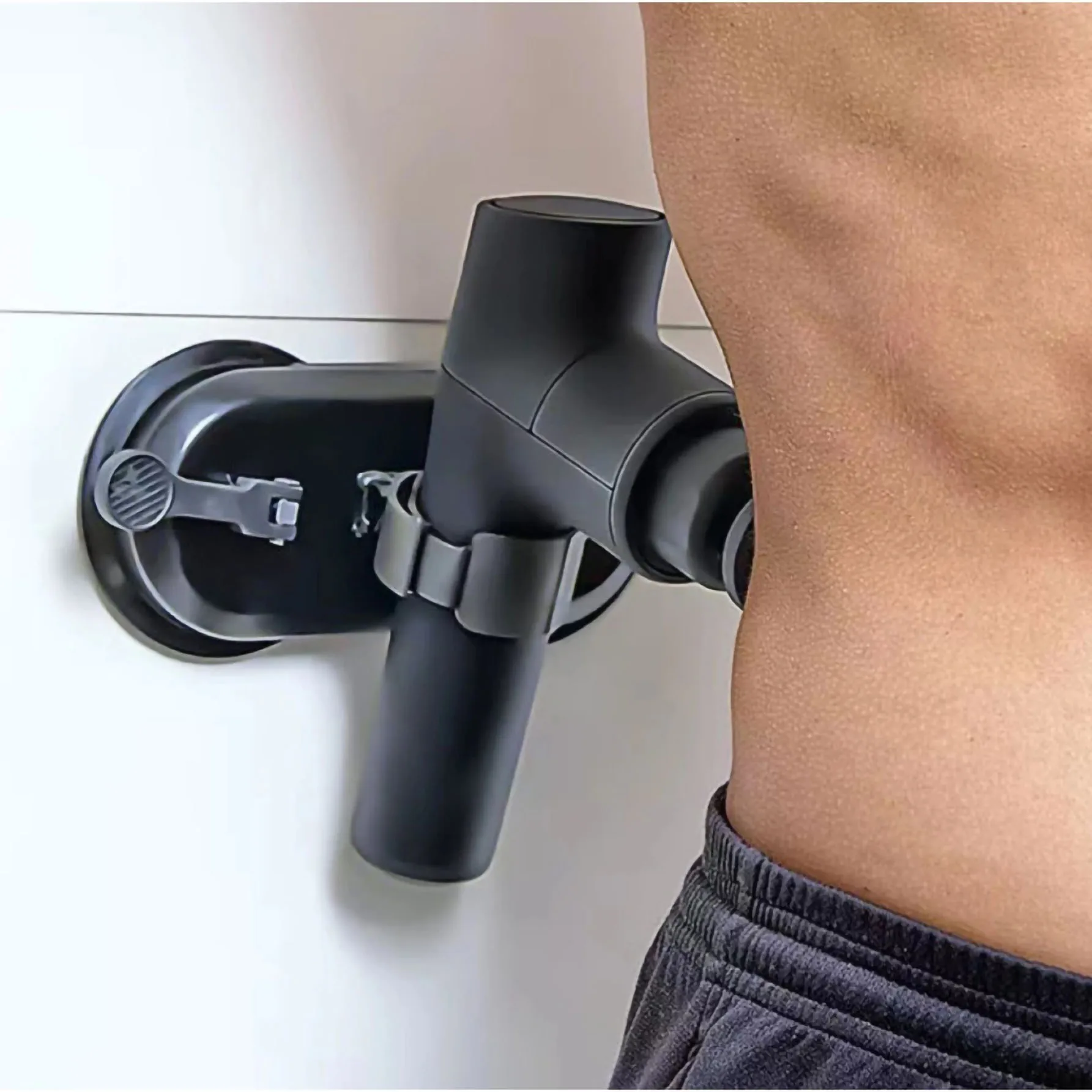 Massage gun bracket double suction cup strong adsorption for Fascia gun bracket Massager free hands