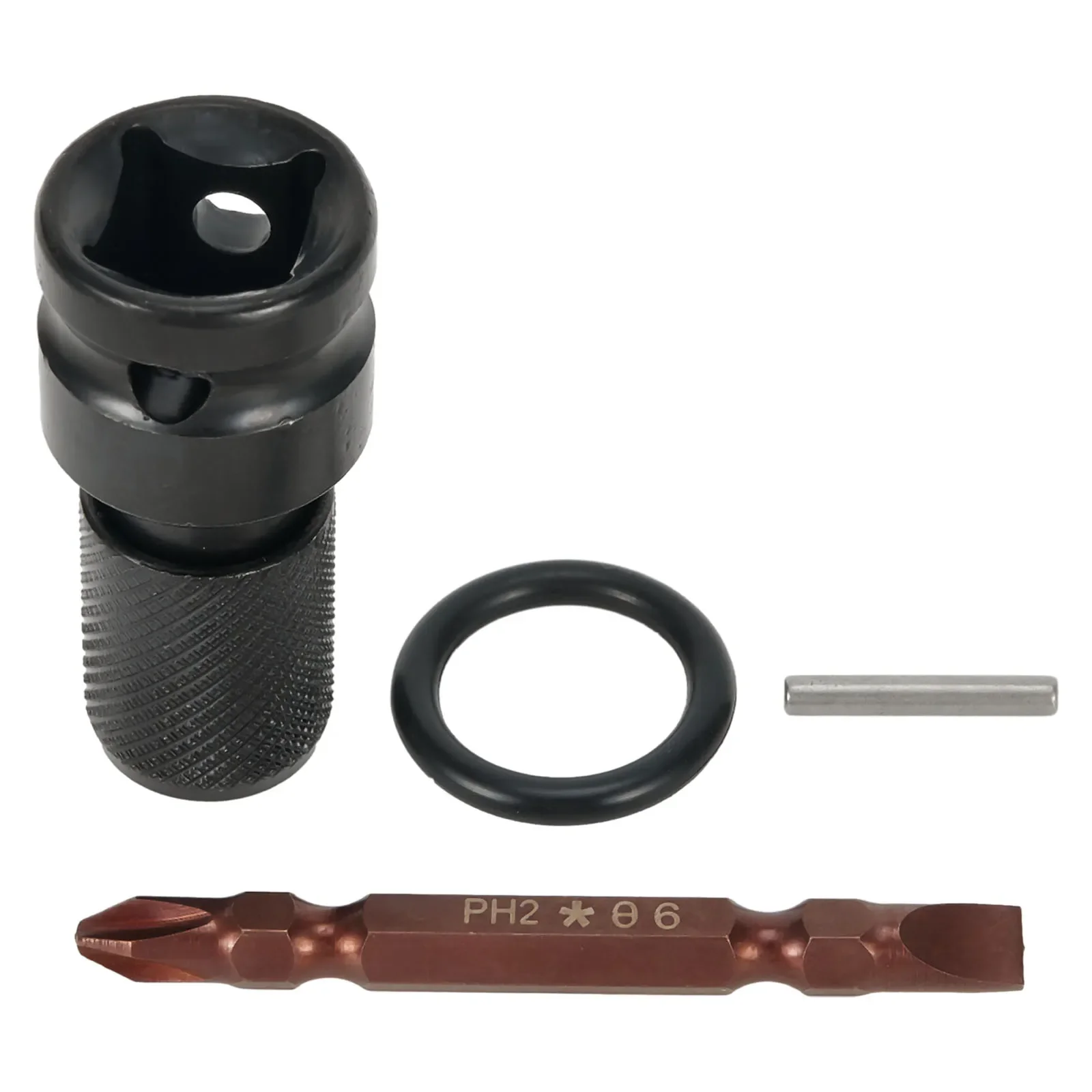 

Hex Shank Socket Converter 1/2'' Square To 1/4'' Hex Shank Socket Adapter Quicker Release Converter For Impact Wrench