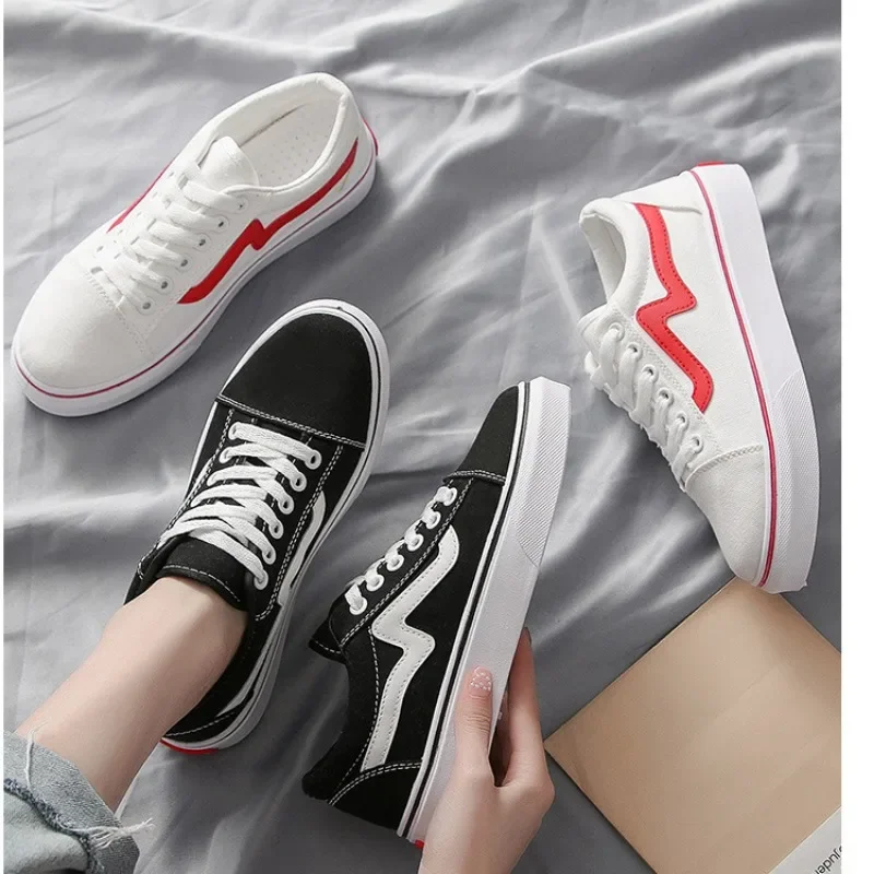 Youth Students Boys Girls Spring Autumn Casual Jogging Sneakers Women Canvas Walking Shoes Outdoor Sports Flats Tennis Trainers