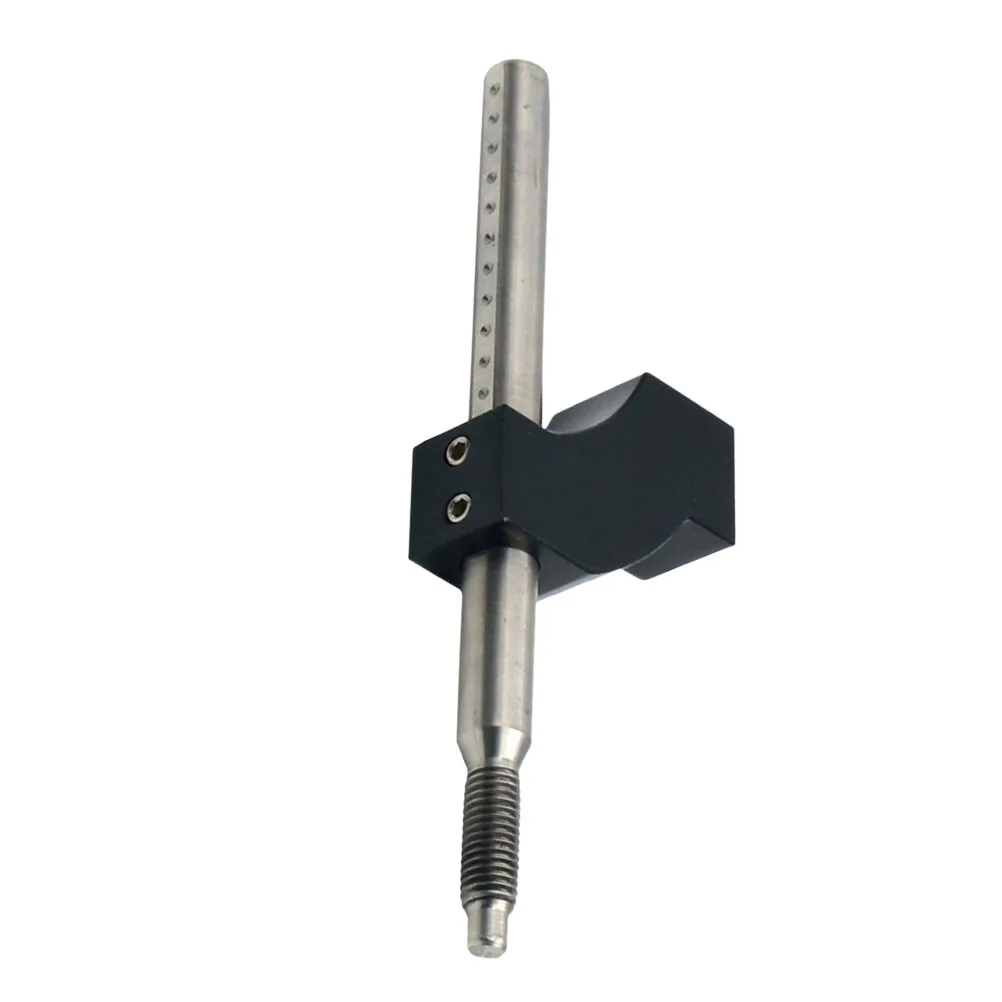 

Car Gear Knob Extender Black Adjustable Shifter Modification Rod Smooth Round Surface Easy Install No Tools Needed Gear