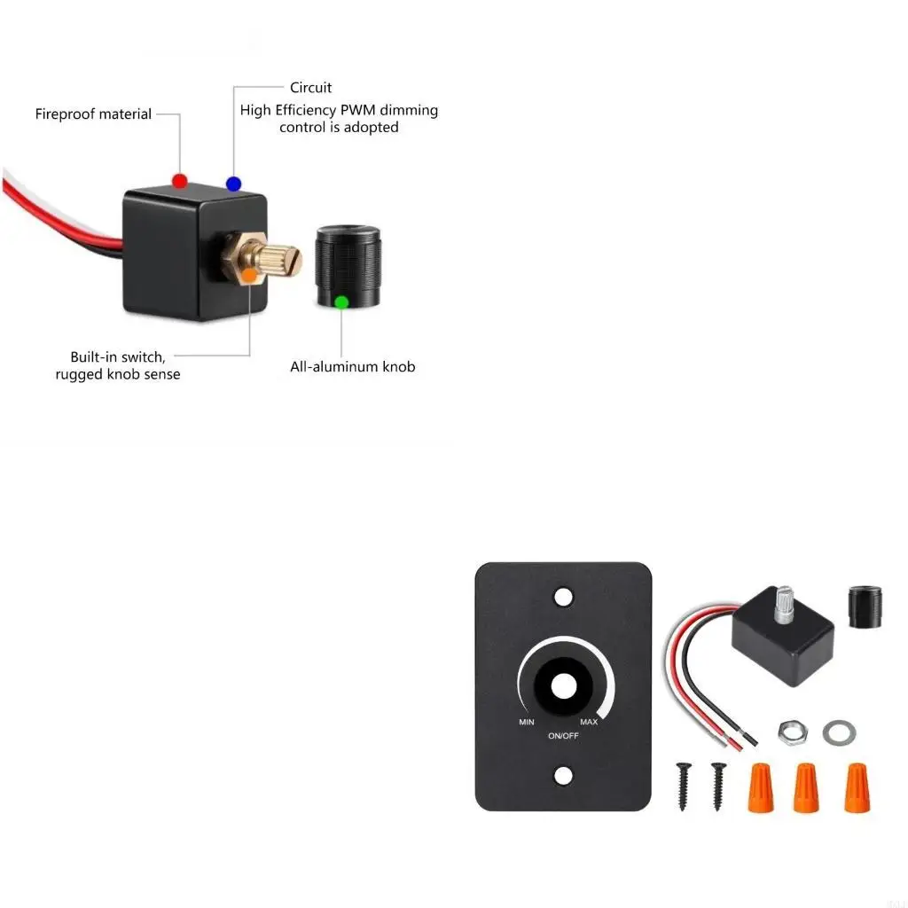 

Морский туристический трейлер Dimmable светодиодный Dimmer Switch для Energy Enegription Lights 12 В