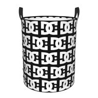 DC Shoe Co Foldable Laundry Baskets Dirty Clothes Home Organizer Large Waterproof Hamper For Home Kids